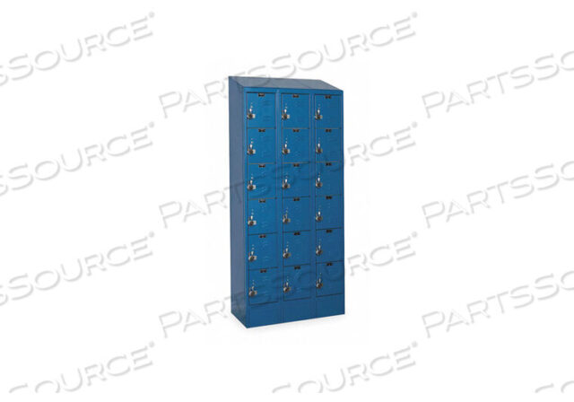 OEM#: URB3288-6ASB-MBD4836 BOX LOCKR LVRED 3 WIDE 6 TIER BLUE by Hallowell