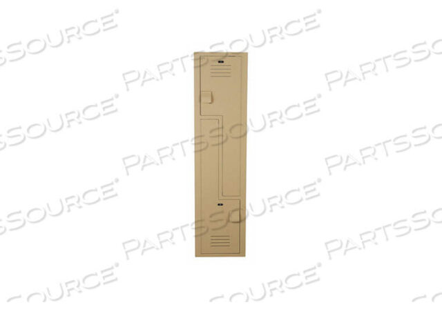 OEM#: LK151860ZHV-202WRDRB Z LOCKR LVRD 1 WIDE 2 TIER BEIGE by Bradley Corporation