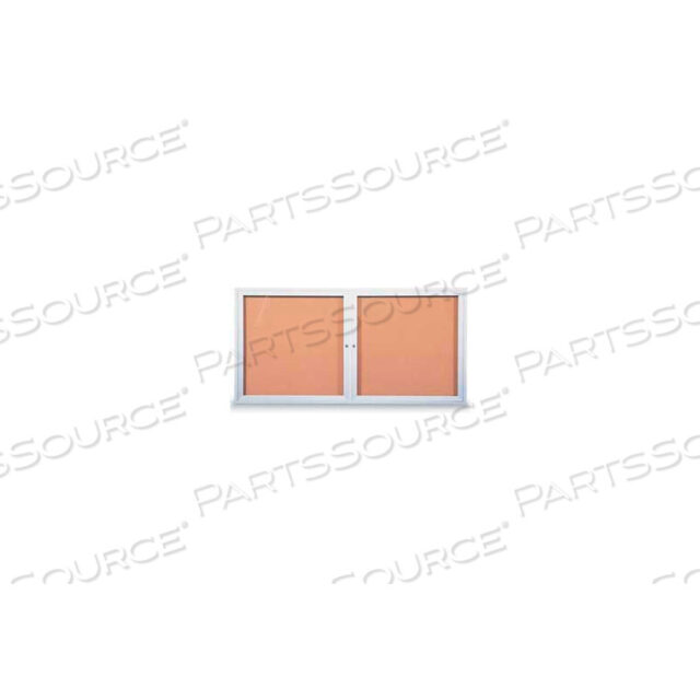 OEM#: UV403-5TWO-DOOR OUTDOOR CORKBOARD - 42W X 32 by United Visual Products