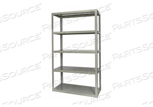 OEM#: HCS602484-5HGMETAL SHELVING OPEN STARTER 84 H 5 SHELF by Hallowell