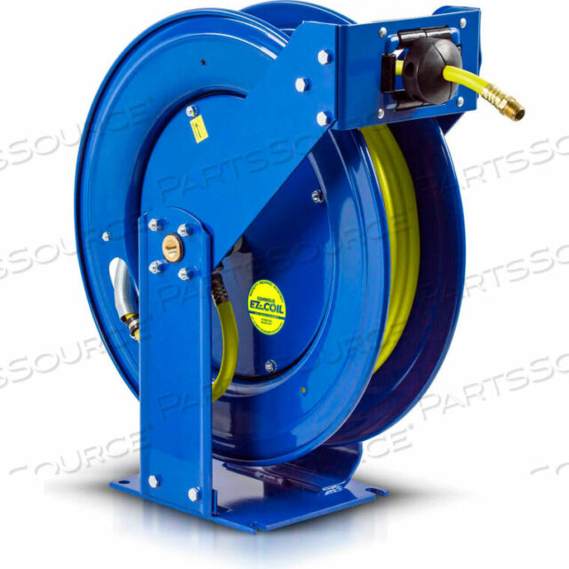 OEM#: EZ-SH-4100-HV1/2X100 300PSI EZ-COIL« SAFETY HI-VIS HEAVY DUTY LOW PRESSURE HOSE REEL by Coxreels