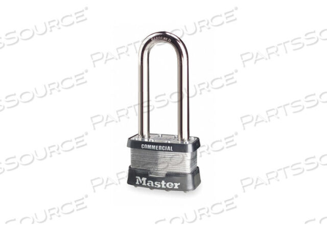 OEM#: 5NKALJKEYED PADLOCK 15/16 IN RECTANGLE BLACK by Master Lock