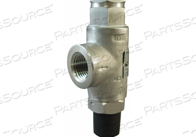 OEM#: 0140-C01-ME0100SAFETY RELIEF VALVE 1/2 IN 100 PSI SS by Kunkle