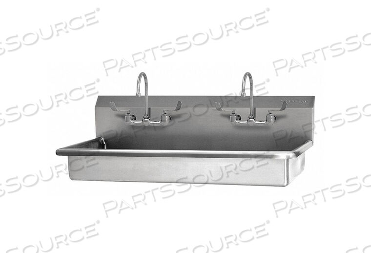 OEM#: 5A2F2-PERSON ADA COMPLIANT WALL MOUNT WASH STATION WITH FAUCETS by Sani-Lav