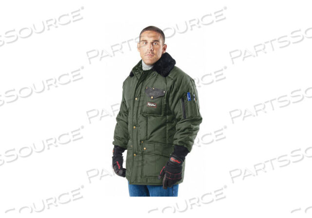 OEM#: 0358RSAG3XLIRON TUFF SIBERIAN JACKET REGULAR, SAGE - 3XL by RefrigiWear
