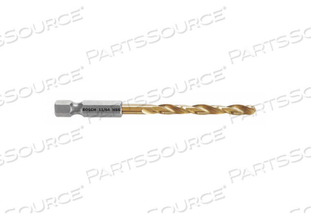 OEM#: TI2138IMIMPACT DRILL BIT HSS 11/64 by Bosch Tools