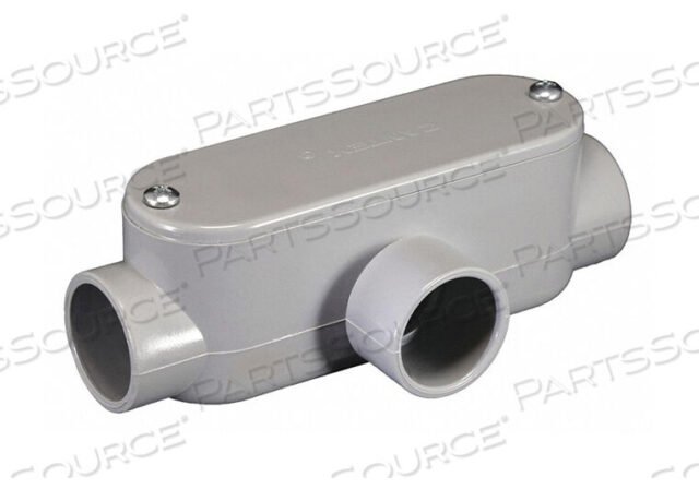 OEM#: 5133568RIGID PVC CONDUIT BODY, 2 IN. TRADE, T CONFIGURATION by Cantex