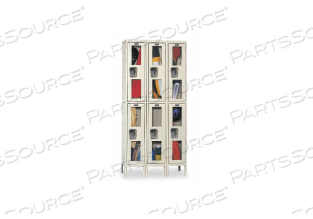 OEM#: USV3228-2A-PTWRDRB LOCKR CLRVIEW 3 WD 2 TIER TAN by Hallowell