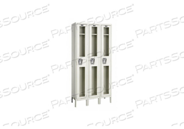 OEM#: USV3228-1A-PTWRDRB LOCKR CLRVIEW 3 WD 1 TIER TAN by Hallowell