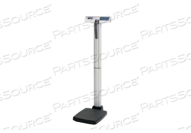 OEM#: 500KLADDIGITAL EYE-LEVEL STAND-ON SCALE WITH HEIGHT ROD AND POWER ADAPTER, 500 LB X 0.2 LB by Health O Meter Professional Scales