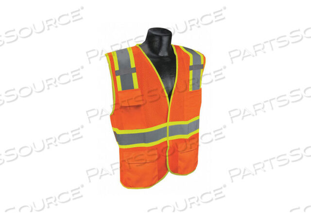 OEM#: 53YN54HIGH VISIBILITY VEST ORANGE/RED L/XL by Condor