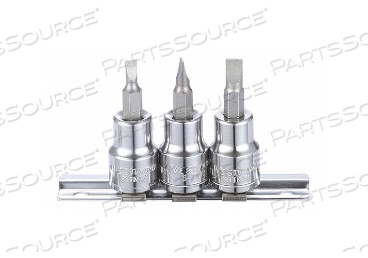 OEM#: 54TN94SOCKET BIT SET METRIC 3/8 DRIVE 3 PCS by Westward