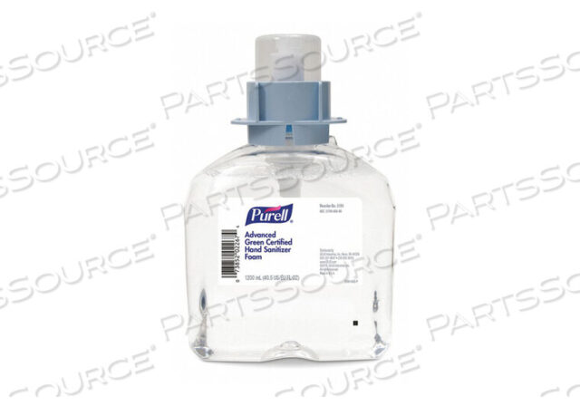 OEM#: 5191-04HAND SANITIZER CARTRIDGE FOAM 1200ML PK4 by Purell