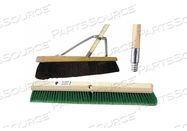OEM#: 59JM42PUSH BROOM HEAD AND HANDLE 36 GREEN by Tough Guy