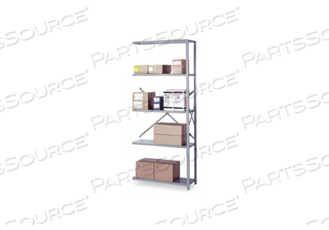 OEM#: DD8007XMETAL SHELVING OPEN ADD-ON 84 H 5 SHELF by Lyon