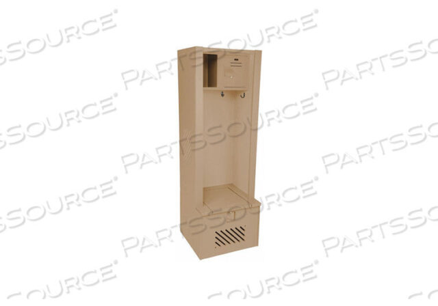 OEM#: LK361872GHM-202OPEN FRONT GEAR LOCKER W 36 D 18 BEIGE by Bradley Corporation