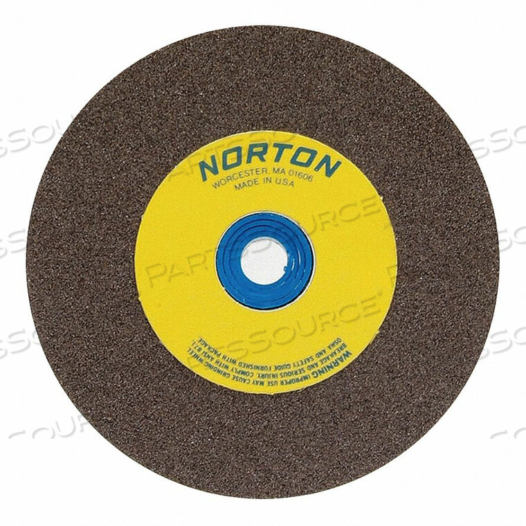 OEM#: 07660788260GRINDING WHEEL T1 6X1X1 AO 36/46G BROWN by Norton | Saint-Gobain Abrasives