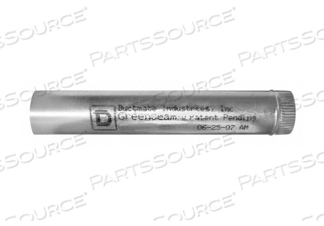OEM#: GR60SPBGP10GA26SNAP LOCK PIPE 10 DUCT SIZE PK5 by Greenseam