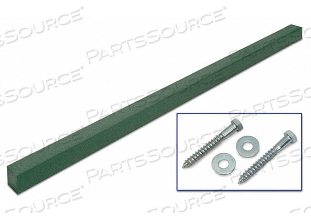 OEM#: UVMCSP-WOODGRNSIGN POST 10 FT L 3-1/2 IN D by United Visual Products