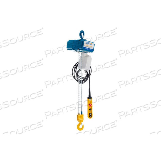 OEM#: VS-ECH-10-1PH1/2 TON, VARIABLE SPEED ELECTRIC CHAIN HOIST, 13 LIFT, 0-20 FPM, 220V by Vestil Manufacturing Corp.