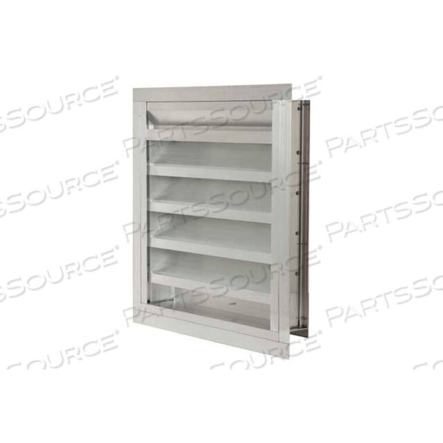 OEM#: DFL-F-48X36DRAINABLE BLADE FIXED LOUVER WITH FLANGE 48W X 36H by Air Conditioning Products Company