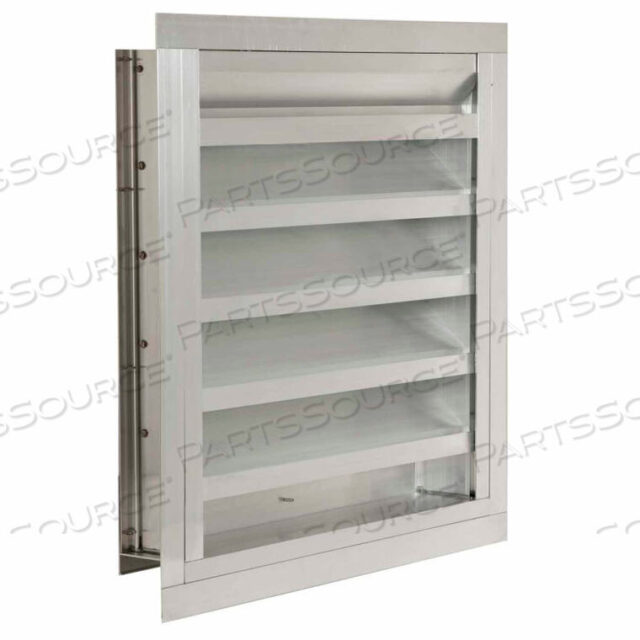 OEM#: DFL-F-60X48DRAINABLE BLADE FIXED LOUVER WITH FLANGE 60W X 48H by Air Conditioning Products Company