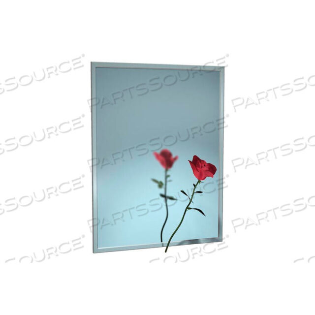 OEM#: 0620-2442STAINLESS STEEL CHANNEL FRAME MIRROR - 24WX42H by Asi Group