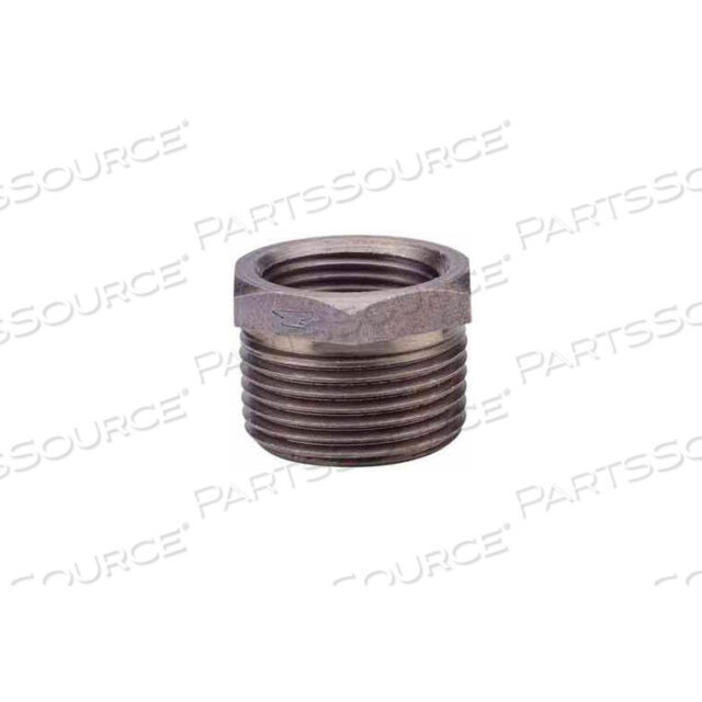 OEM#: 08189056063/4 IN. X 1/2 IN. BLACK MALLEABLE HEX BUSHING 150 PSI LEAD FREE by Anvil International