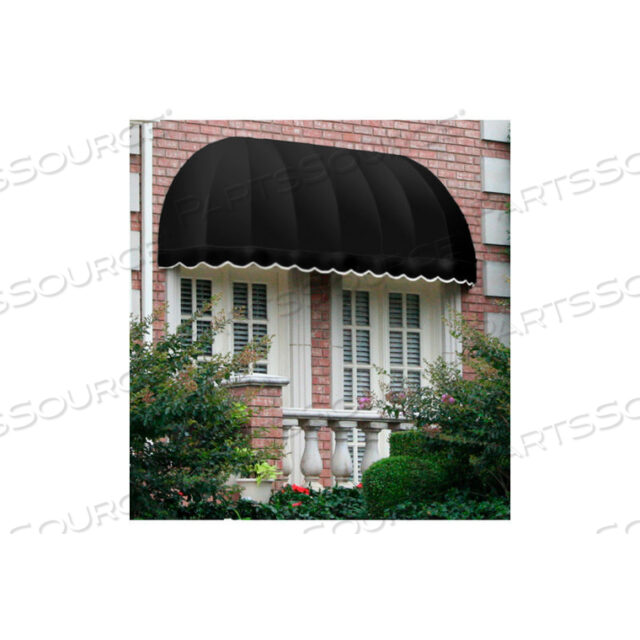 WINDOW/ENTRY AWNING 8 4-1/2W X 3D X 3 8H BLACK