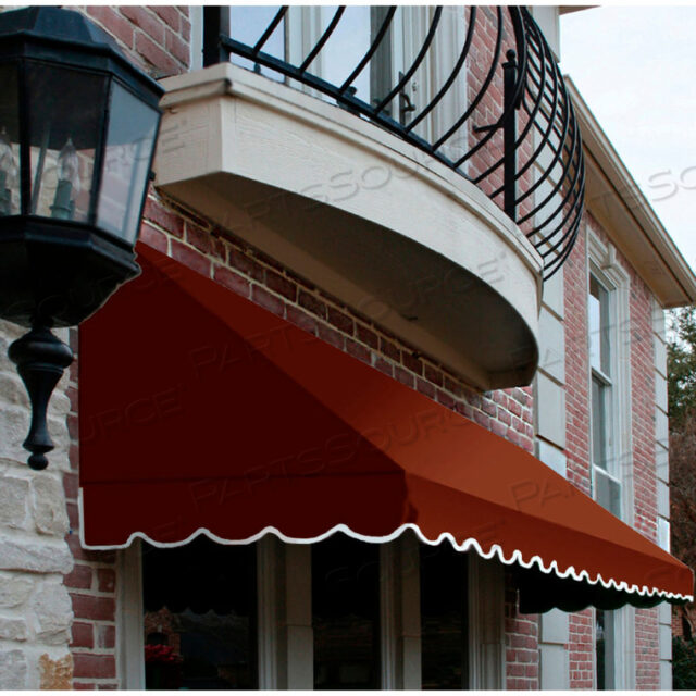 WINDOW/ENTRY AWNING 10-3/8W X 3-11/16H X 2D TERRA COTTA