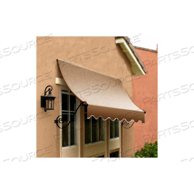 WINDOW/ENTRY AWNING 3-3/8W X 2-9/16H X 2D LINEN