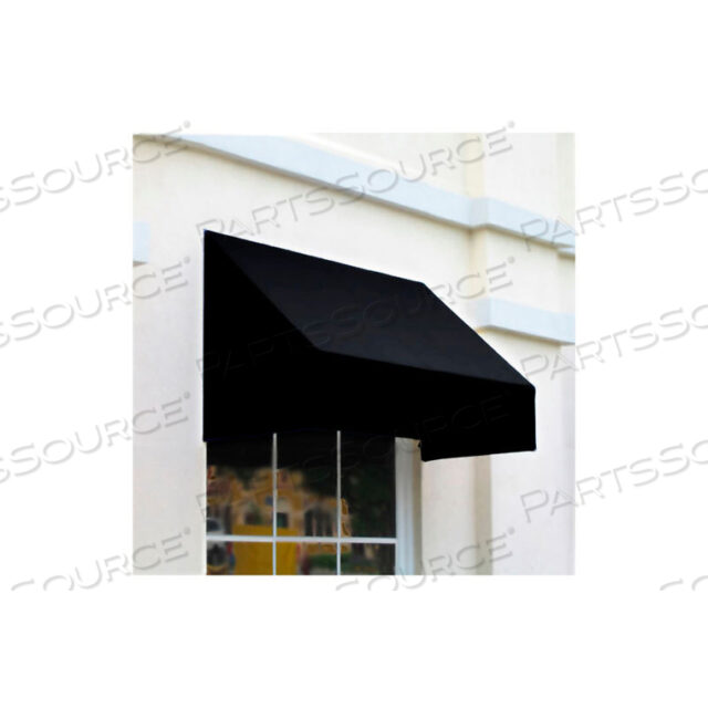 WINDOW/ENTRY AWNING 10-3/8W X 3-11/16H X 2D BLACK