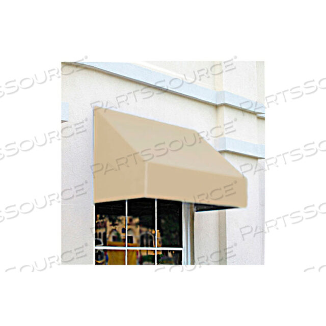 WINDOW/ENTRY AWNING 10-3/8W X 3-11/16H X 2D LINEN