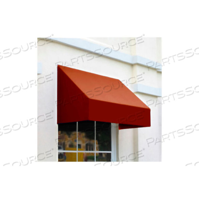 WINDOW/ENTRY AWNING 10-3/8W X 3-11/16H X 2D TERRA COTTA