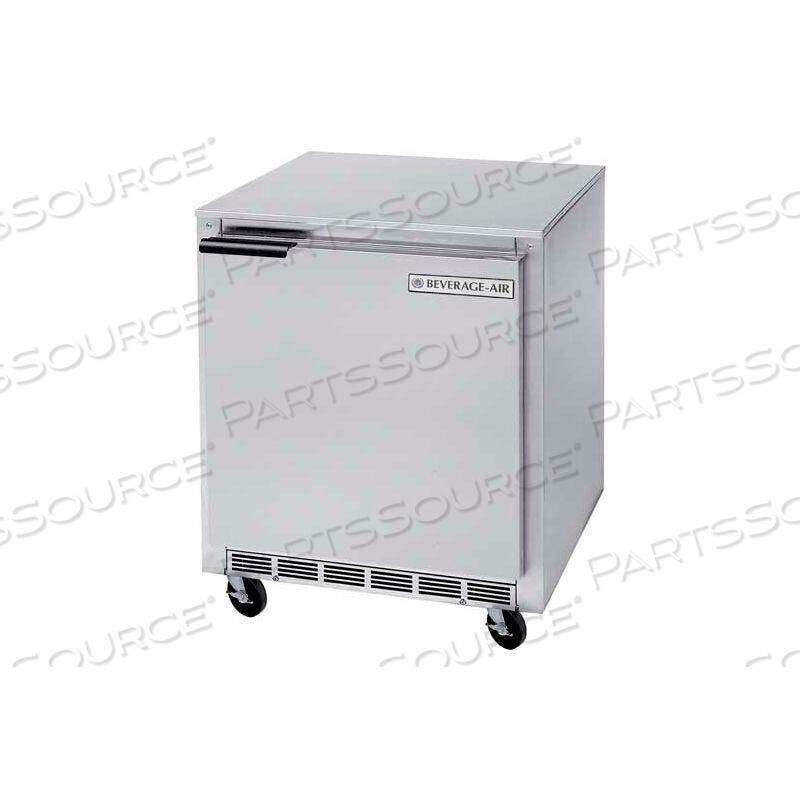 OEM#: UCR27HCSHALLOW UNDERCOUNTER REFRIGERATOR & FREEZER FOOD PREP SERIES, 27W by BEVERAGE AIR