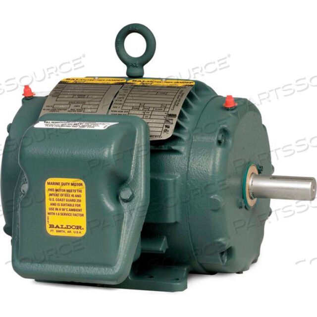OEM#: ENCP83580T-4MOTOR, 1HP, 3450RPM, 3PH, 60HZ, 143T, 0520M, TENV, F1 by BALDOR