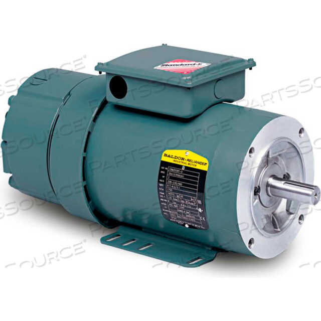 OEM#: VBNM3542-DMOTOR, .75HP, 1750RPM, 3PH, 60HZ, 56C, 3514M, TENV, F3 by BALDOR