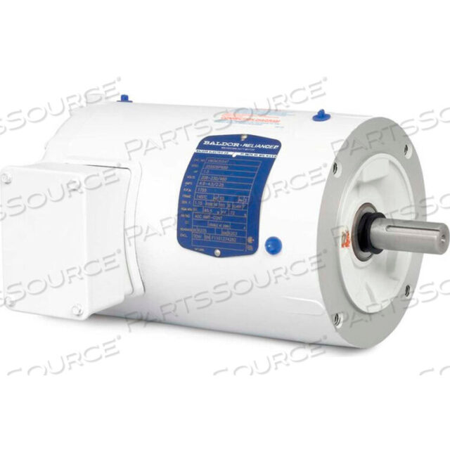 OEM#: VWDM3538MOTOR, .5HP, 1725RPM, 3PH, 60HZ, 56C, 3516M, TENV, F1 by BALDOR