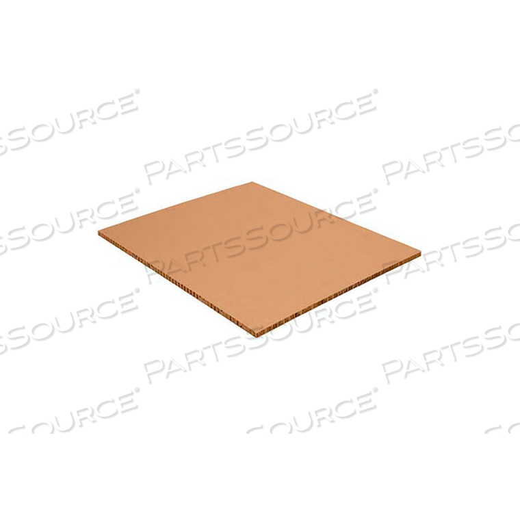 OEM#: HC4048015HONEYCOMB PALLET SHEETS 40 X 48 X 1/2 KRAFT, 80 PACK by Box Packaging Inc