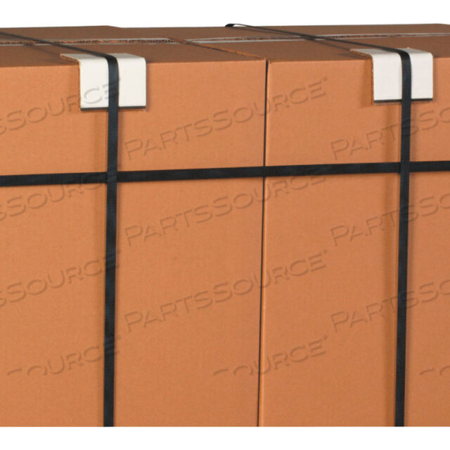 OEM#: VBDSP333160STRAPPING PROTECTORS 3 X 3 X 3, .160 THICK, WHITE, 720 PACK by The Packaging Wholesalers