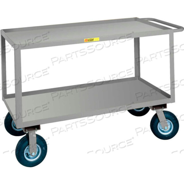 OEM#: GLF-2448-9PFLUSH HANDLE INSTRUMENT CART, LIP SHELVES, 24 X 48 by Little Giant