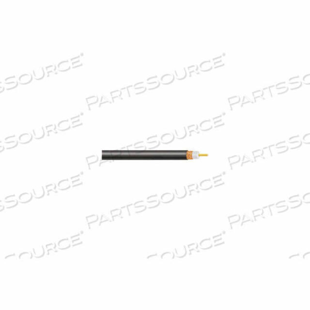 OEM#: 5007BK5SRG59/U 20 AWG SOLID COPPER CONDUCTOR CCA BRAID PVC 500 FT. SPOOL BLACK by Convergent Connectivity Technology