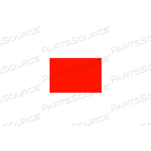 OEM#: DL6315-FRFLUORESCENT RED 2 X 4 by Decker Tape Products