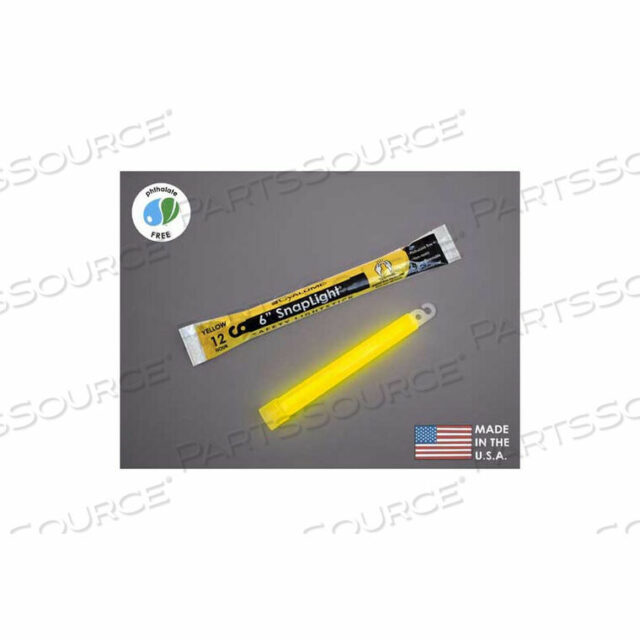 OEM#: ER0051M-YW6 SNAPLIGHT LIGHT STICKS, YELLOW - by Datrex Inc.