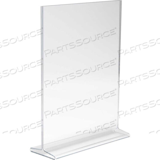 OEM#: HPCT811VTPVERTICAL TOP LOAD SIGN HOLDER, 8-1/2W X 11H, CLEAR ACRYLIC by Econoco