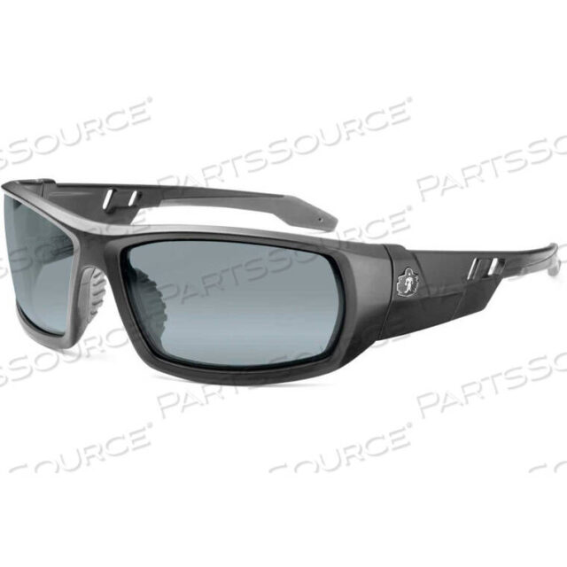 OEM#: 50442SKULLERZ ODIN SAFETY GLASSES, SILVER MIRROR LENS, MATTE BLACK FRAME by Ergodyne