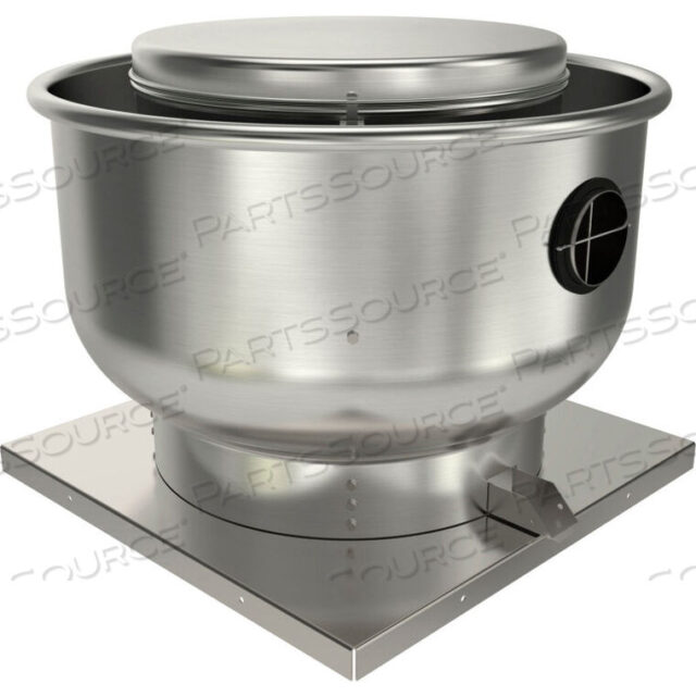 OEM#: 5DDU106A10 ROOF VENTILATOR DIRECT DRIVE UPBLAST, 1/20 HP, 115V, 1 PH, 638 CFM, ODP by Fantech