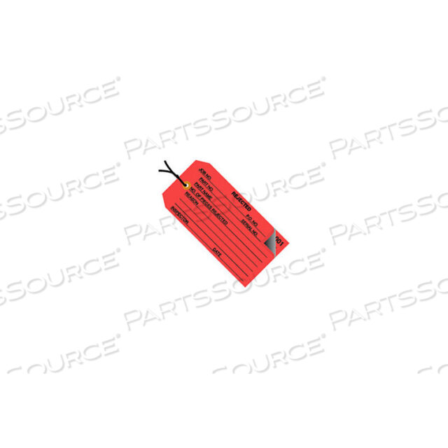 #5 STRUNG 0-499 REJECTED 4-3/4 X 2-3/8 - 500 PACK