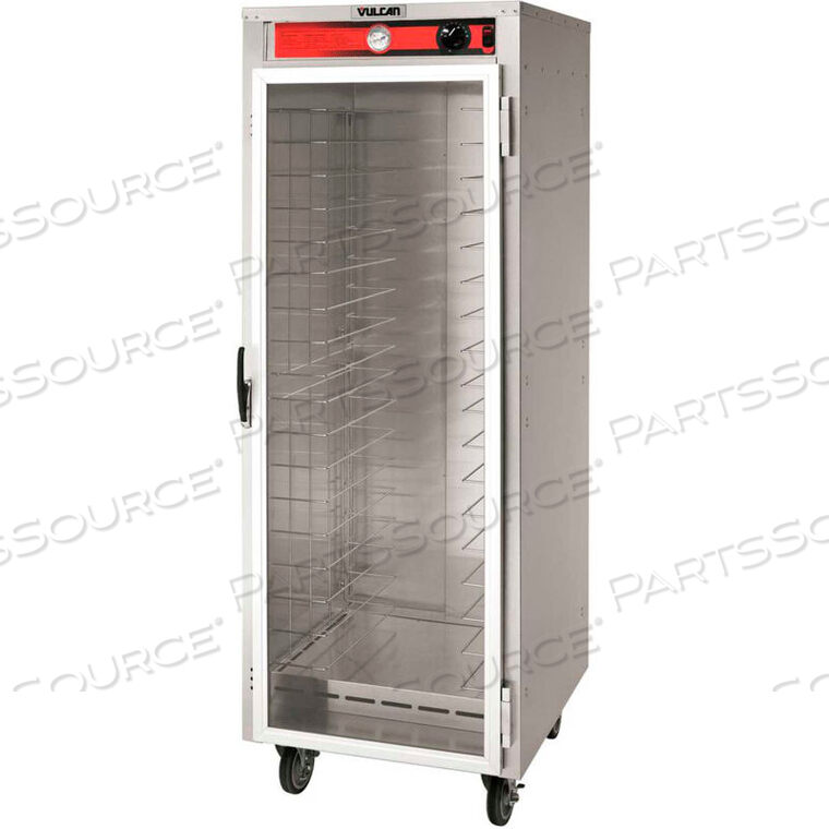 OEM#: VHFA18FULL SIZE NON-INSULATED HOT FOOD HOLDING CABINET, GLASS DOOR, 120V by Vulcan Restaurant Equipment