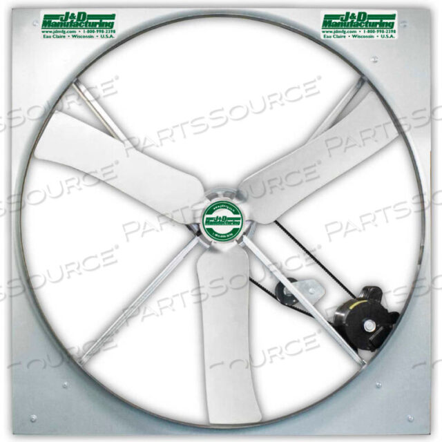 OEM#: VPX60GV3201160 PANEL FAN - BELT DRIVE - 115/208-230V - 2HP - 1PH - 37,500 CFM by J & D Manufacturing